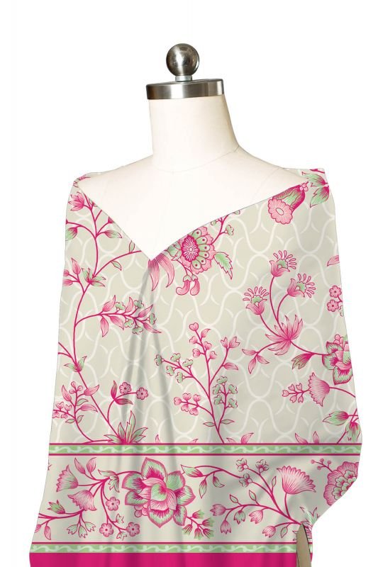 Alkaram - 1 Piece Printed Lawn Shirt