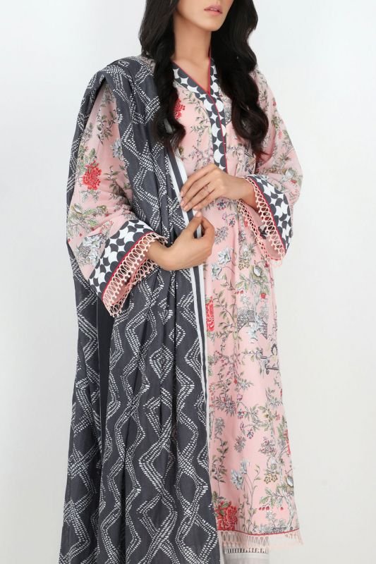 Alkaram - Printed Brochia Dupatta