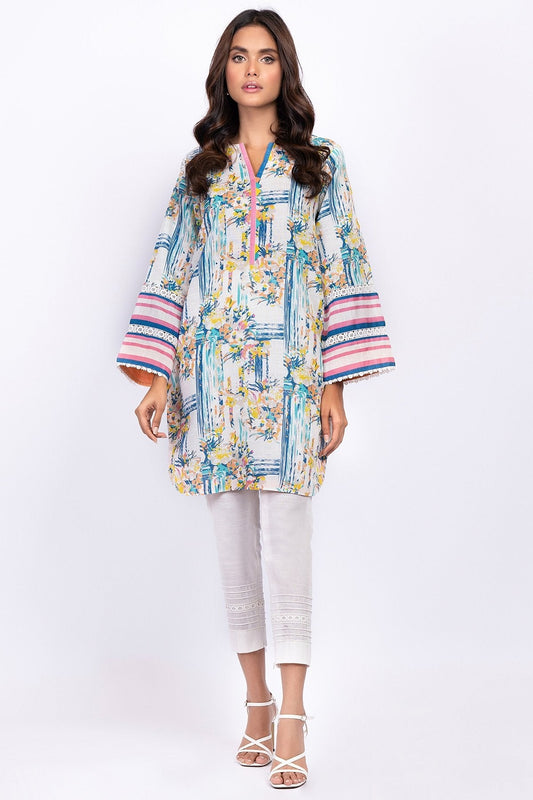 Alkaram - 1 Pc Printed Khaddar Shirt