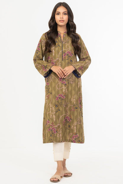 2 Pc Printed Khaddar Outfit