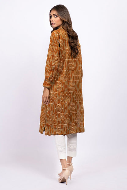 Alkaram - 1 Pc Printed Khaddar Shirt