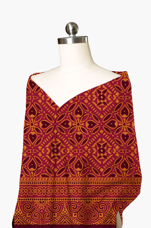 Printed khaddar Shirt