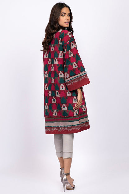 Alkaram - 1 Pc Printed Khaddar Shirt