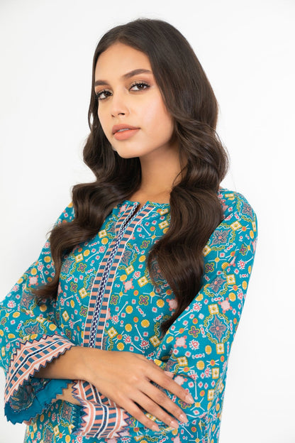 1 Pc Printed Khaddar Shirt