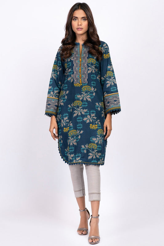 1 Pc Printed Khaddar Shirt