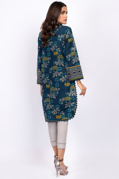 Alkaram - 1 Pc Printed Khaddar Shirt