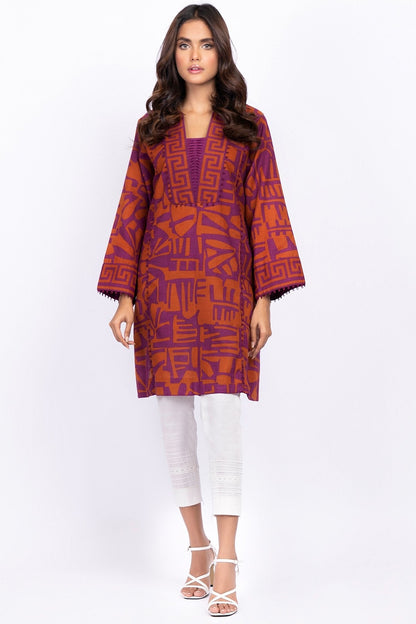 1 Pc Printed Khaddar Shirt