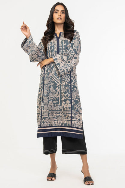 Printed Khaddar Kurti