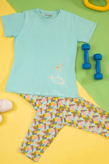 Cotton Jersey Matching Set