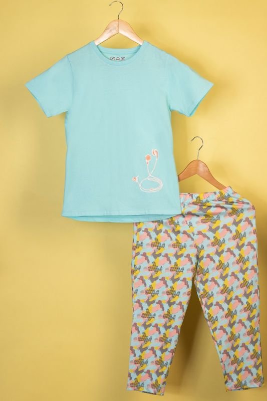 Cotton Jersey Matching Set