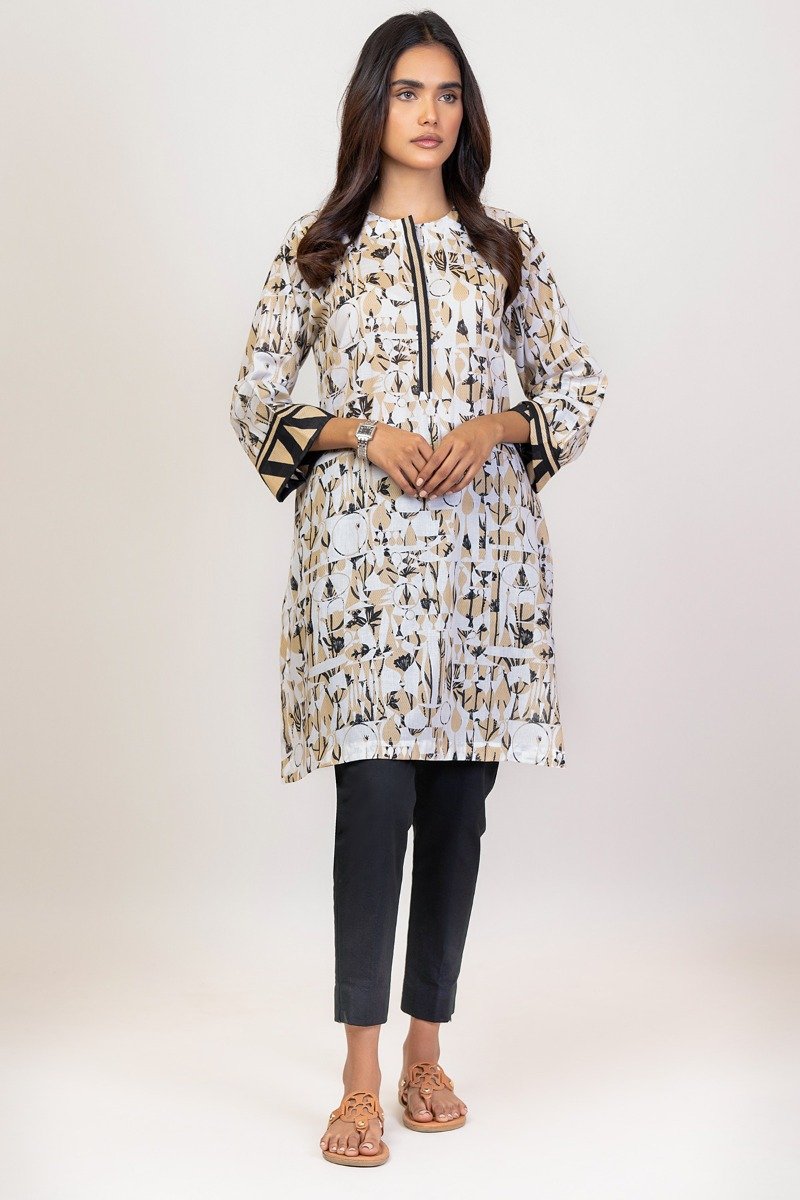 Printed Lawn Kurti