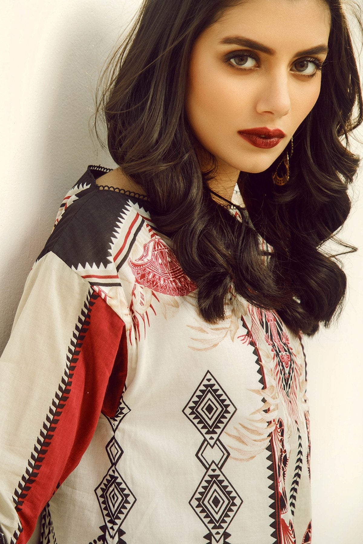 Alkaram - 3 Piece Printed Lawn With Printed Net Dupatta