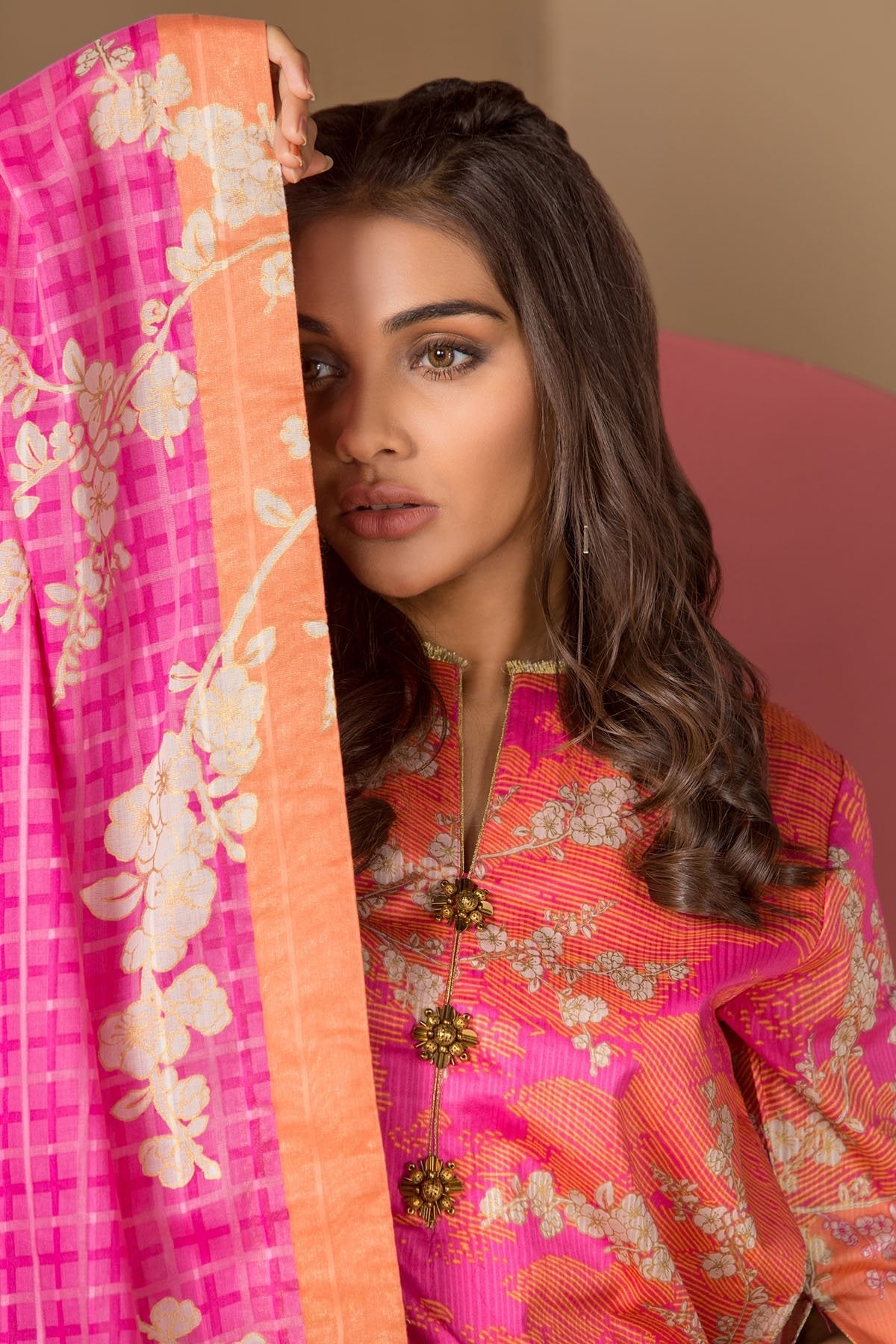 Alkaram - Khaddar 3 Pc Printed Suit