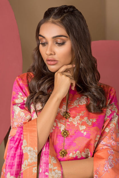 Alkaram - Khaddar 3 Pc Printed Suit