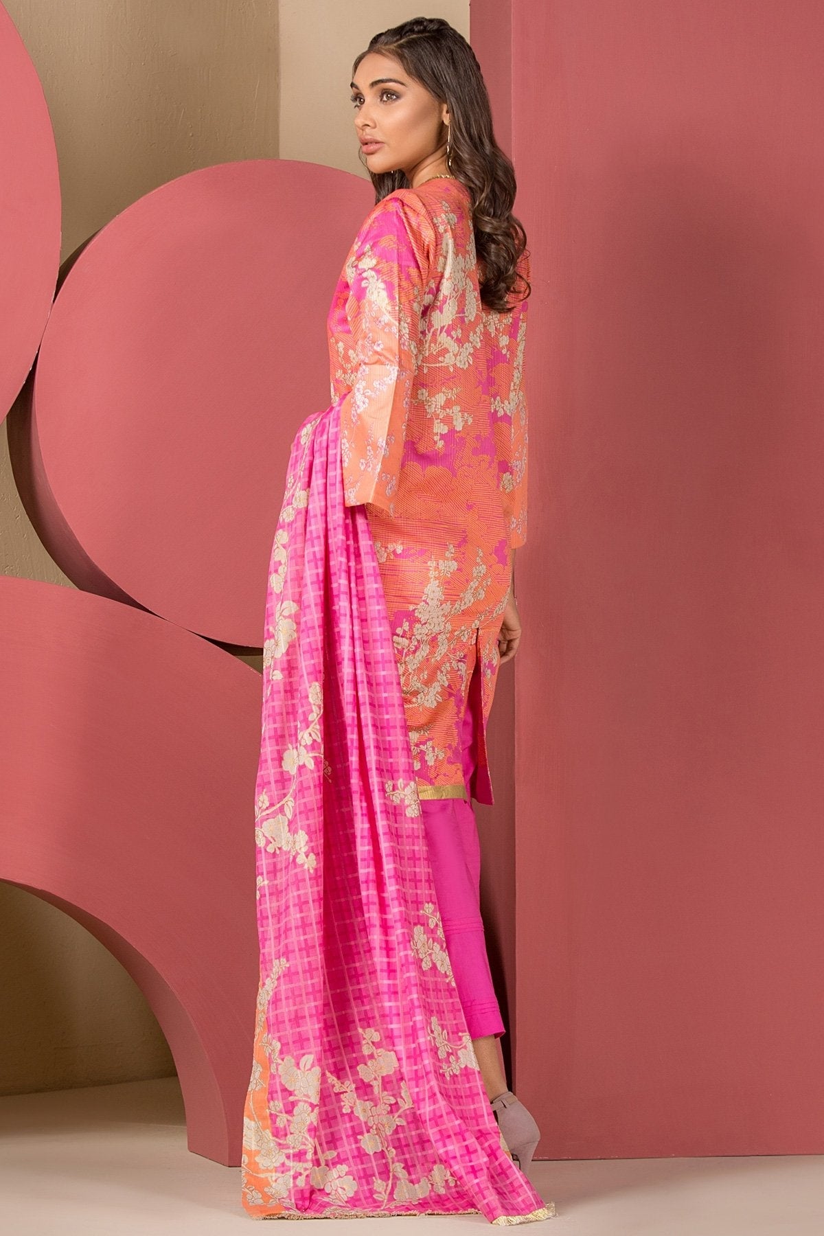 Alkaram - Khaddar 3 Pc Printed Suit