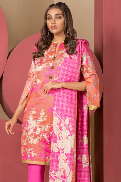 Alkaram - Khaddar 3 Pc Printed Suit