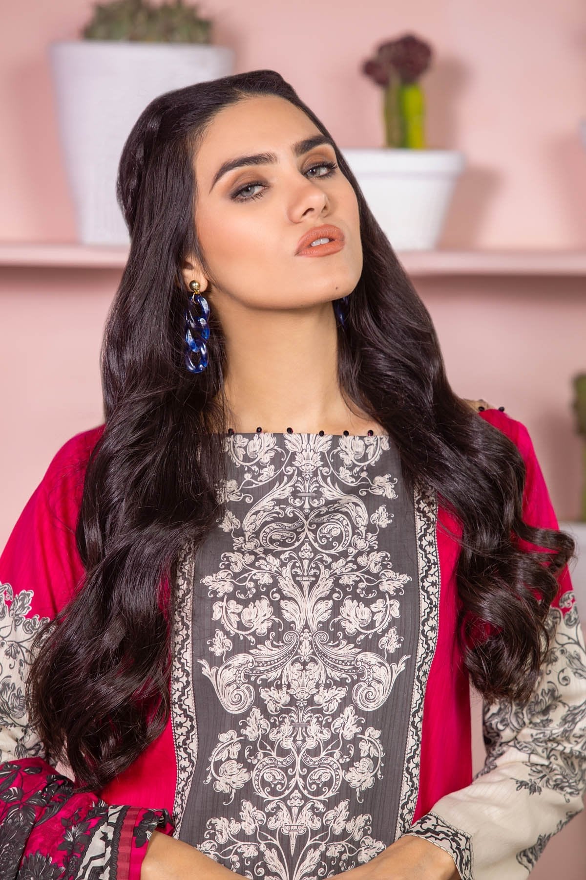 Alkaram - 2 Piece Printed Lawn Suit With Dooria Lawn Dupatta