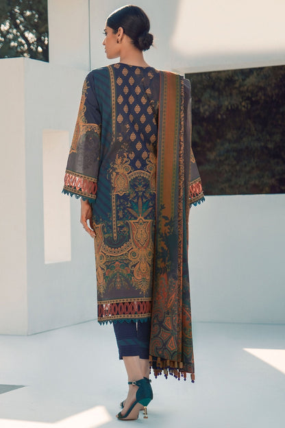 Alkaram - 3 Pc Digital Printed Lawn Suit With Digital Lawn Dupatta