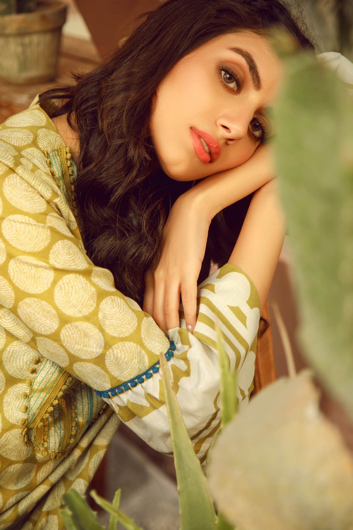 Alkaram - 2 Piece Printed Lawn Suit With Printed Cambric Trouser