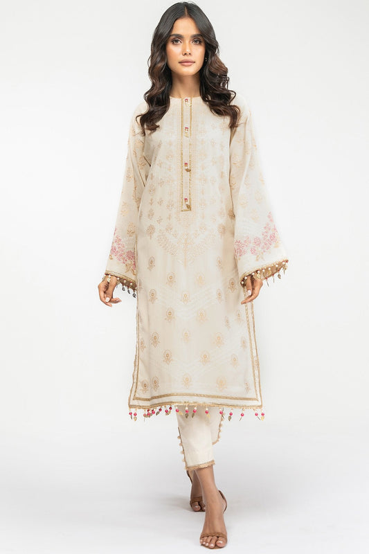 1 Pc Printed Jacquard Shirt