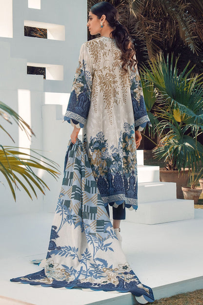 Alkaram - 2 Pc Printed Lawn Suit With Printed Lawn Dupatta
