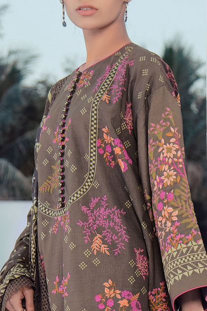 Alkaram - 2 Pc Printed Lawn Suit With Doria Lawn Dupatta
