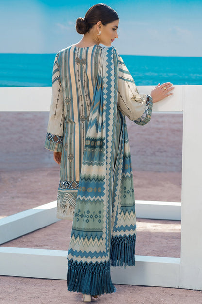 Alkaram - 2 Pc Printed Lawn Suit With Printed Lawn Dupatta