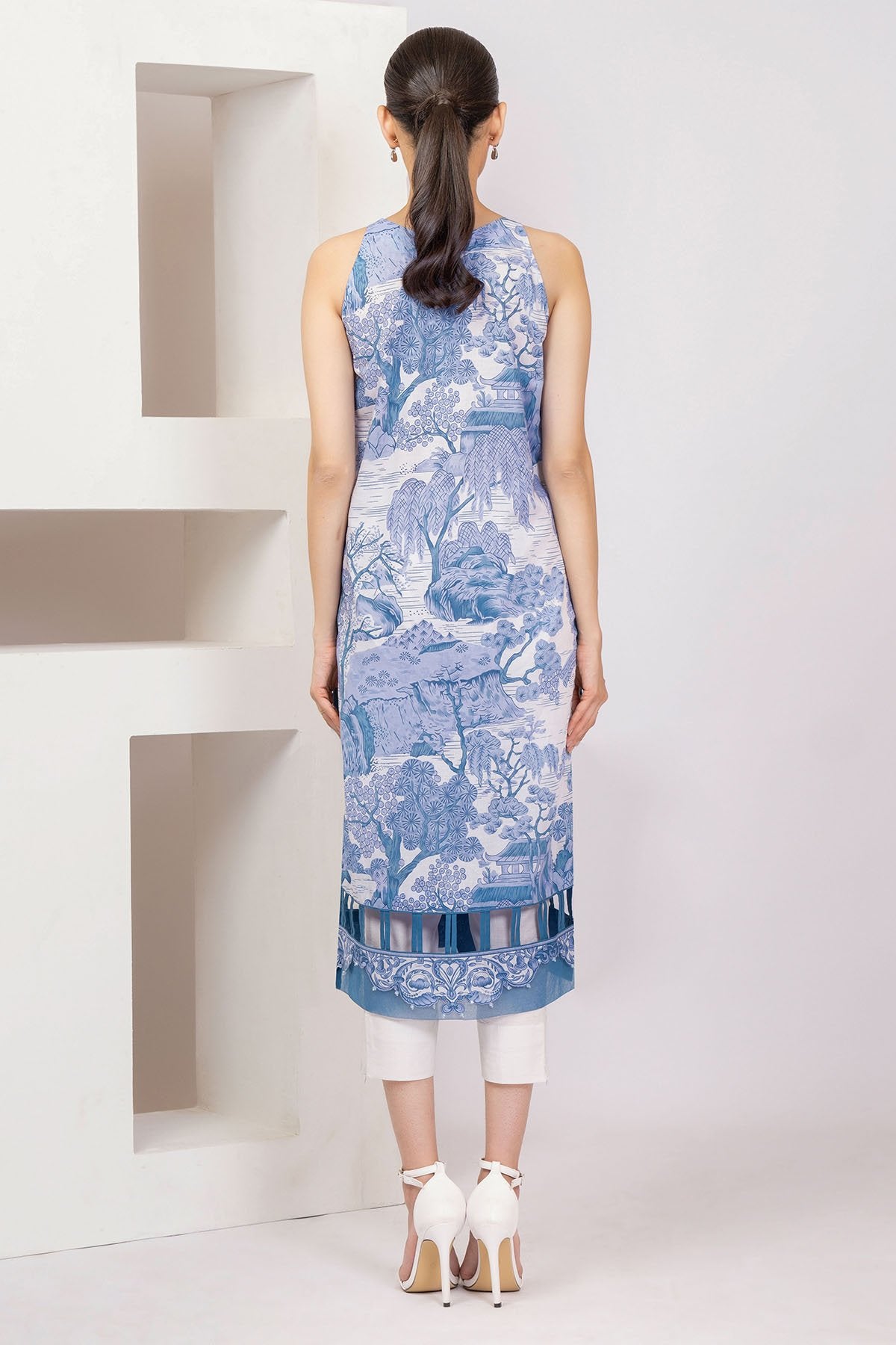 Alkaram - 1 Pc Printed Lawn Shirt