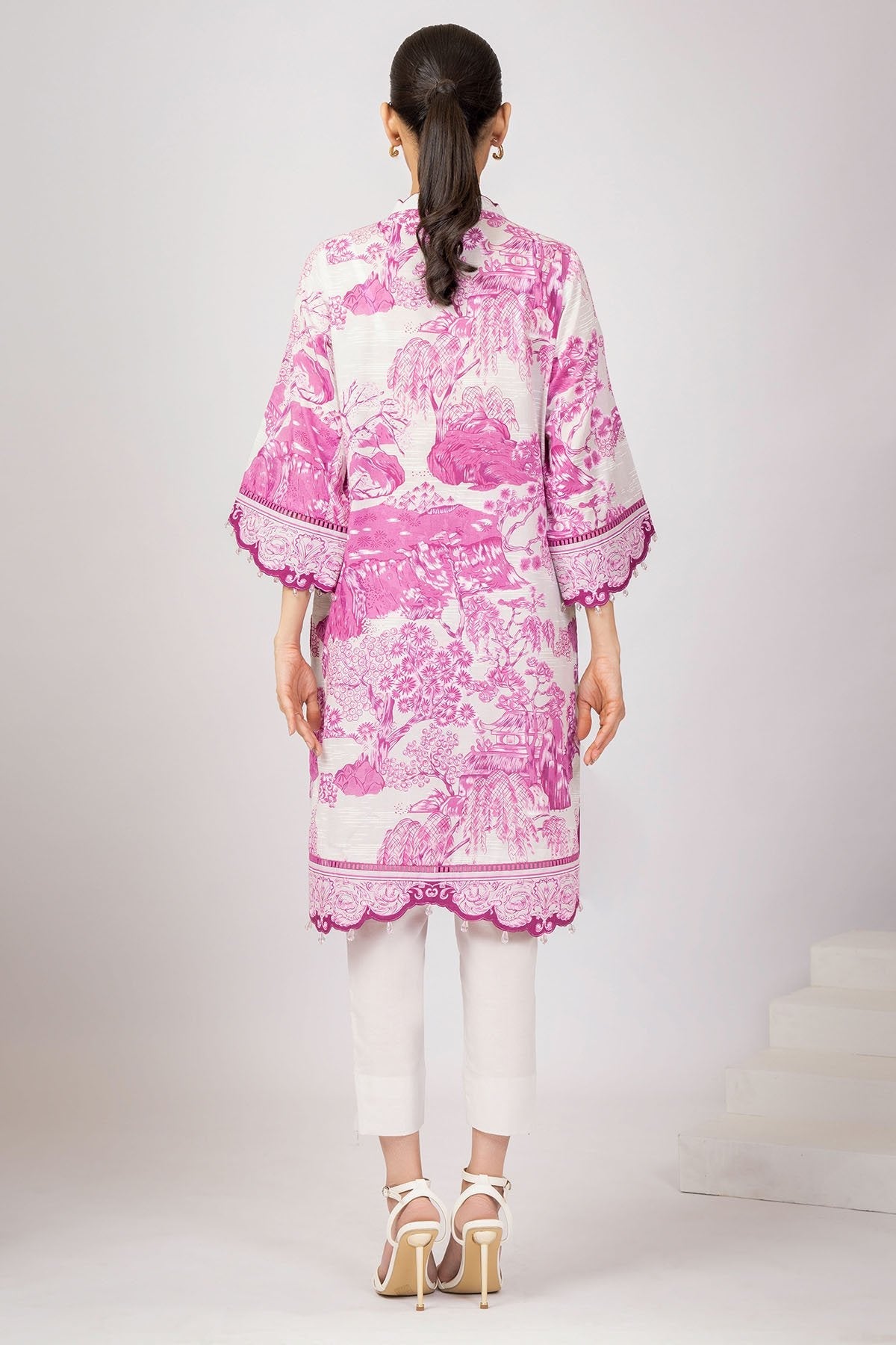 Alkaram - 1 Pc Printed Lawn Shirt
