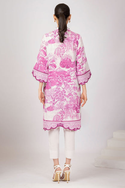 Alkaram - 1 Pc Printed Lawn Shirt