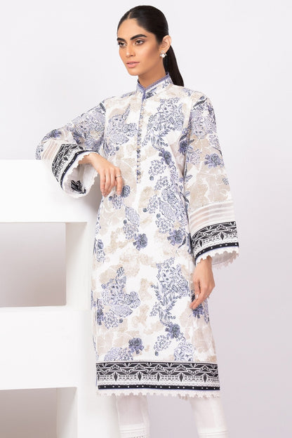 Alkaram - 1 Pc Printed Lawn Shirt