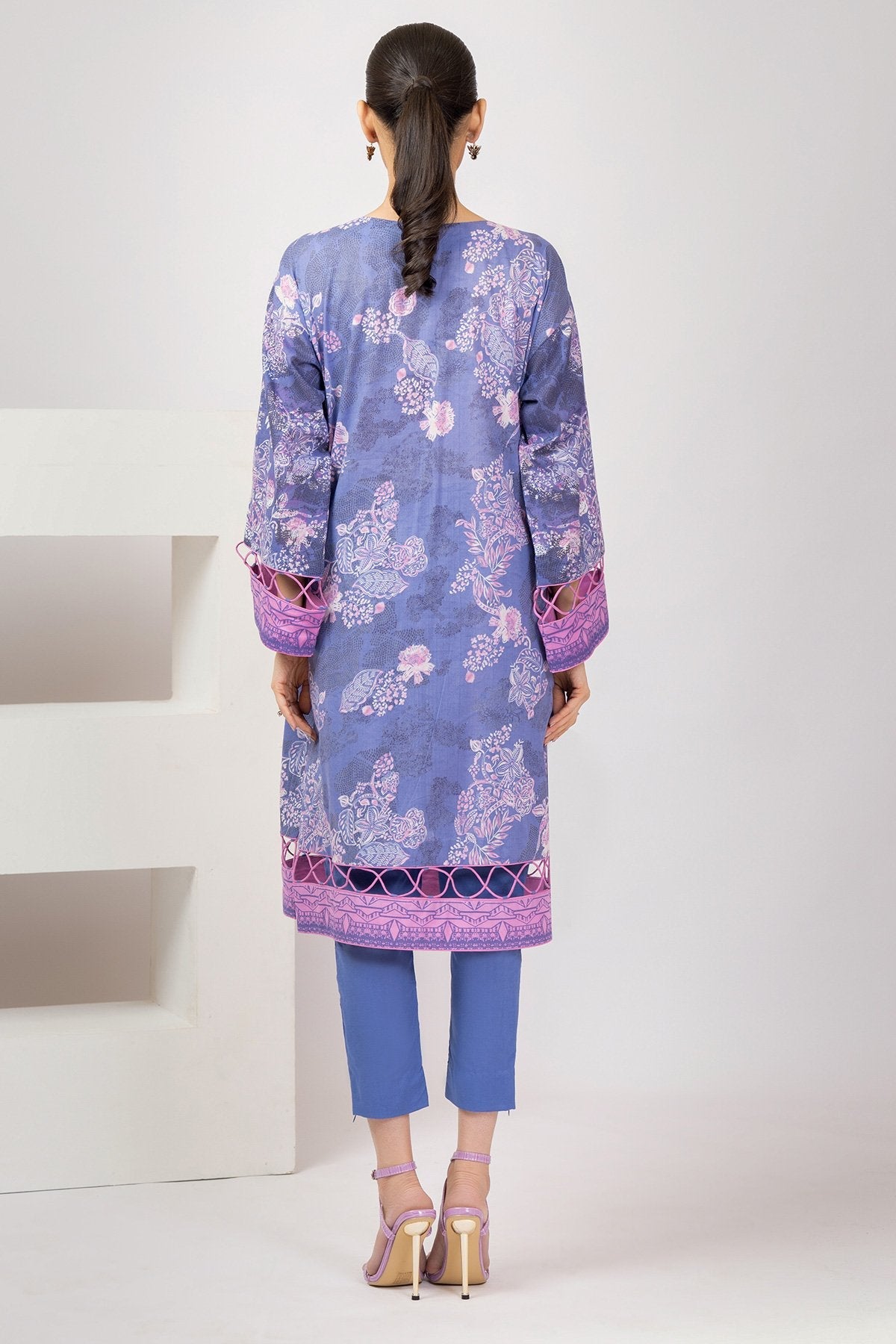 Alkaram - 1 Pc Printed Lawn Shirt