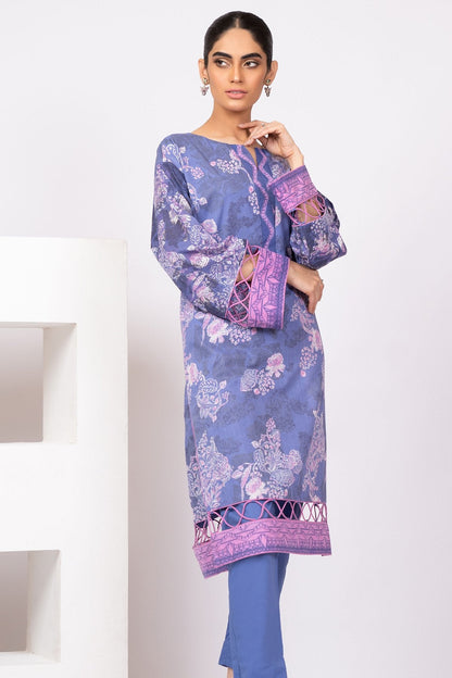 Alkaram - 1 Pc Printed Lawn Shirt