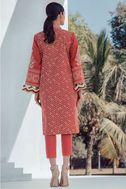Alkaram - 1 Pc Embroidered Lawn Shirt