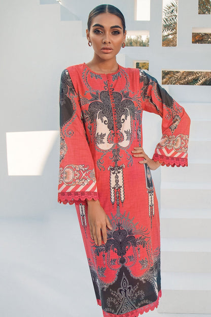 Alkaram - 1 Pc Digital Printed Lawn Shirt