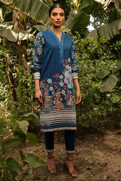 1 Pc Printed Lawn Shirt