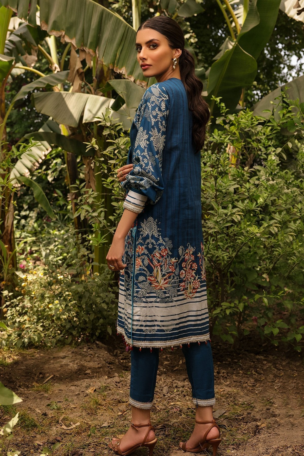 1 Pc Printed Lawn Shirt