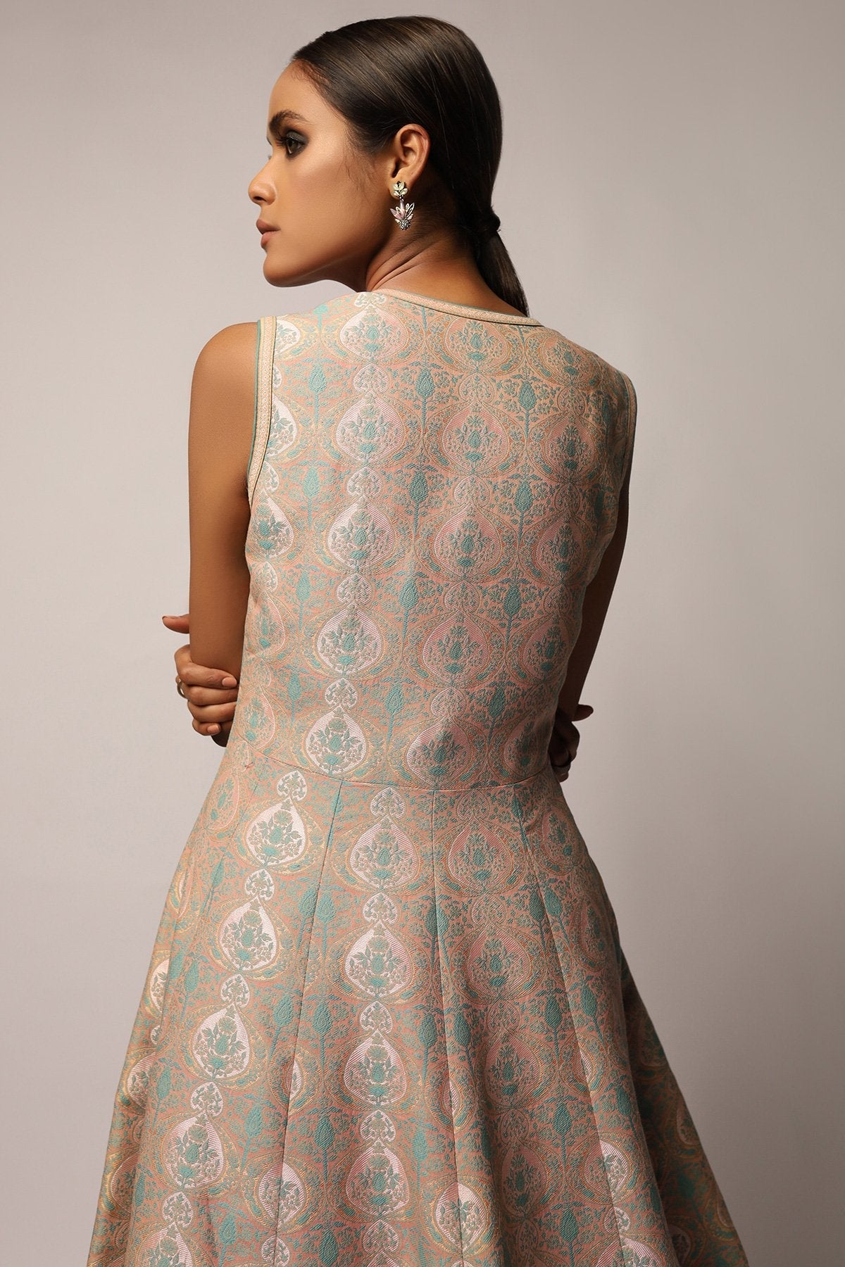 Printed Jacquard Fabric (Sold by Per Meter)