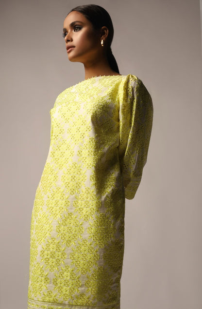 Schiffli Embroidered Fabric (Sold by Per Meter)