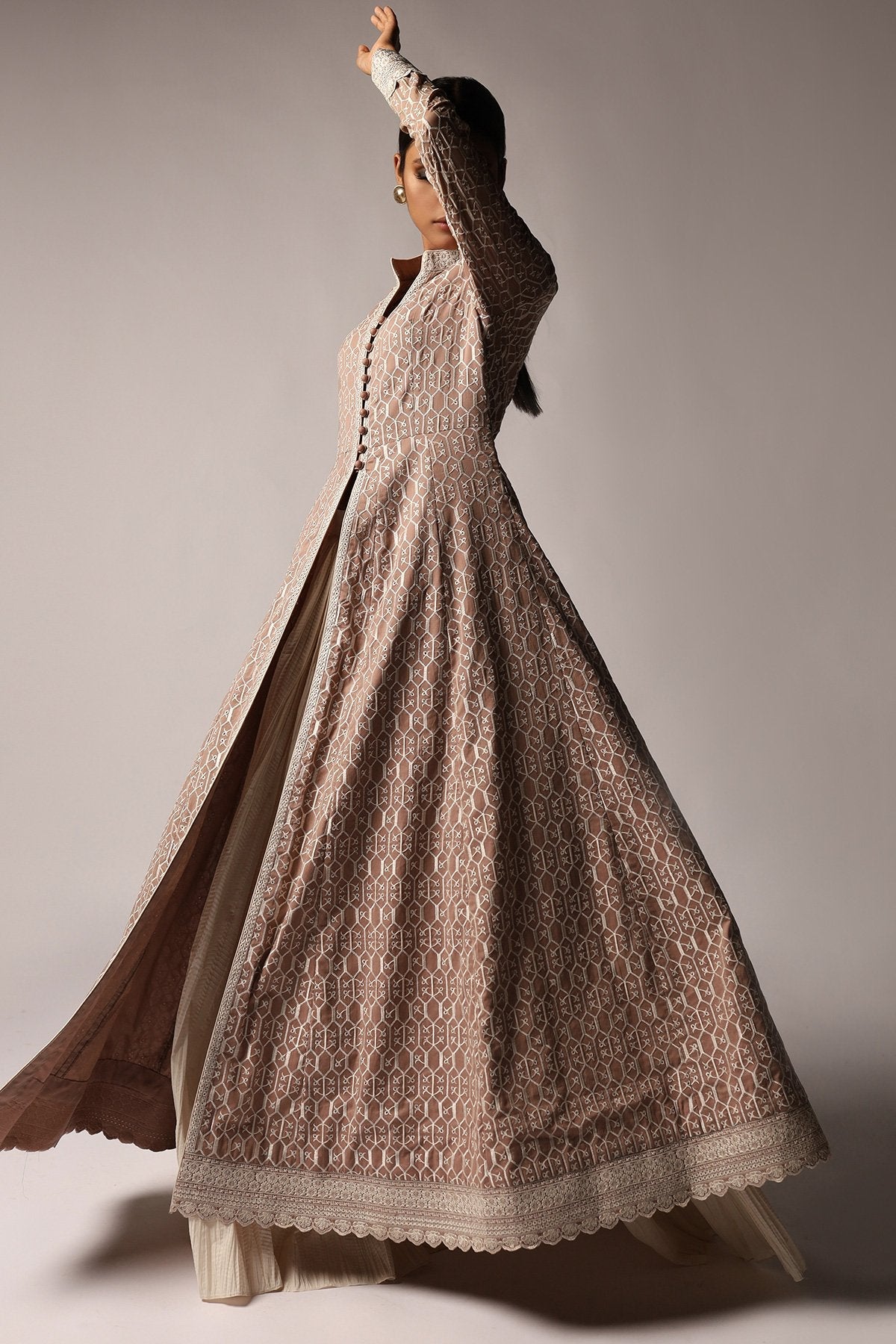 Schiffli Embroidered Fabric (Sold by Per Meter)