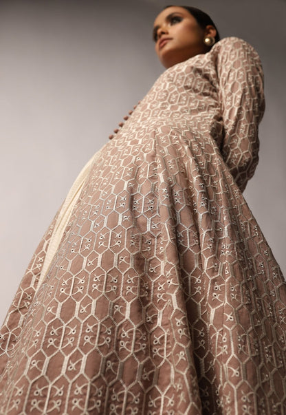 Schiffli Embroidered Fabric (Sold by Per Meter)