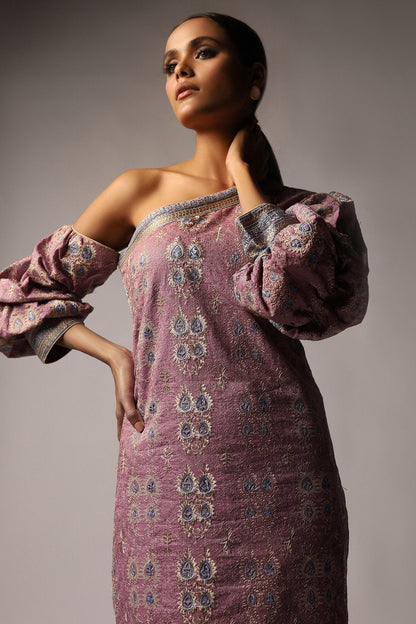 Embroidered Lawn Fabric (Sold by Per Meter)