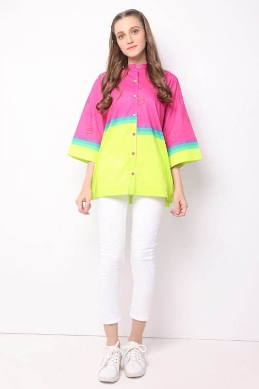 Dyed Cambric Kurti