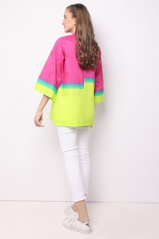 Dyed Cambric Kurti