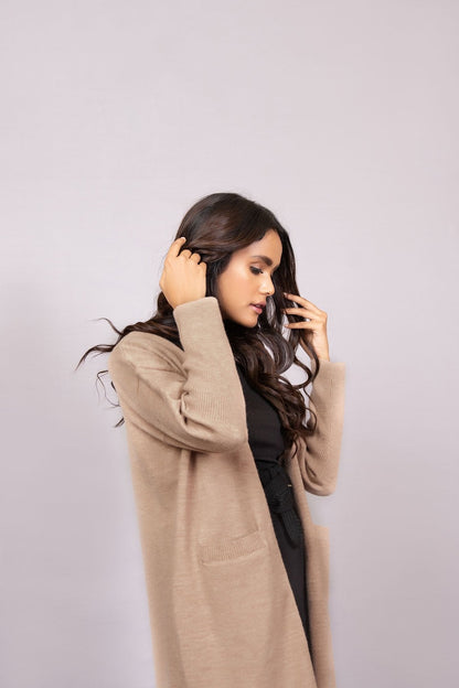 Alkaram - Long Acrylic Sweater