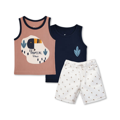 Cuddle & Cradle - Set of 2 Tank Tops & Shorts