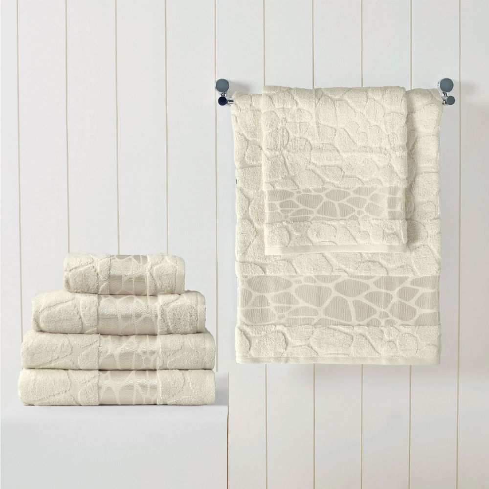 Jacquard Towel - Off white