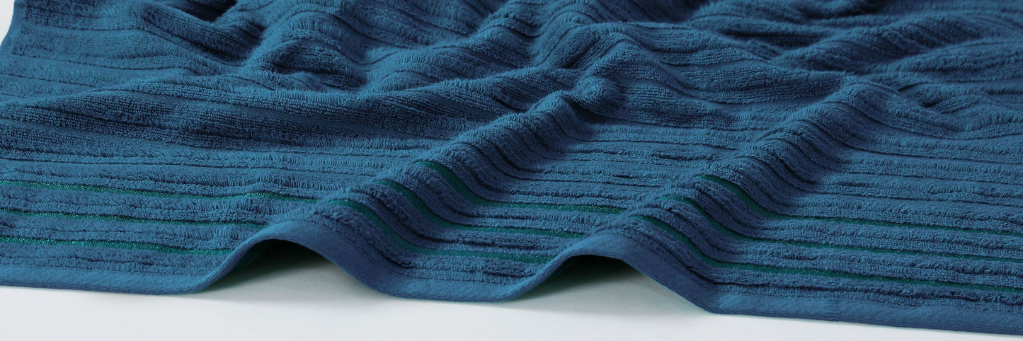 Zig Zag Towel - Blue