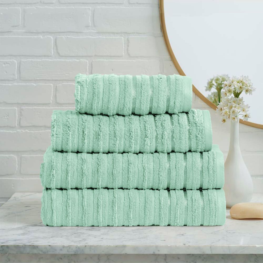 Zig Zag Towel - Mint