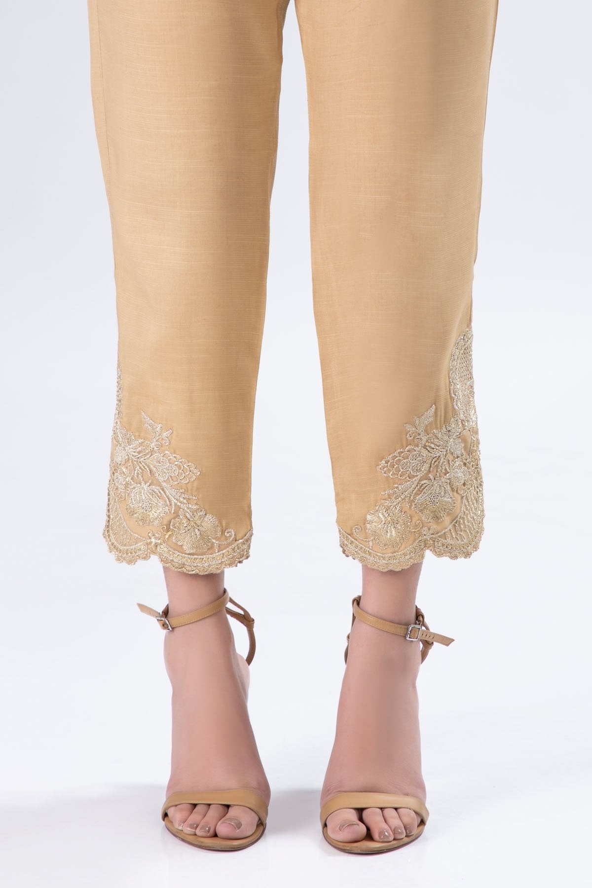 Raw Silk Trouser